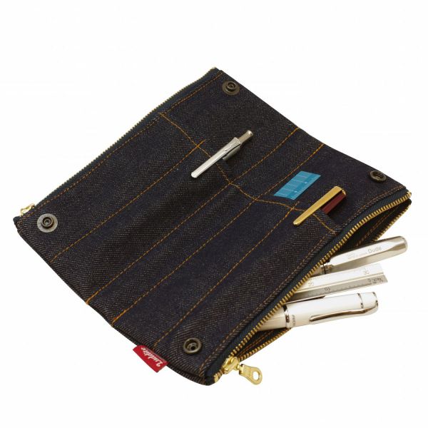 Luddite Pen/Pencil Case- Okayama Denim