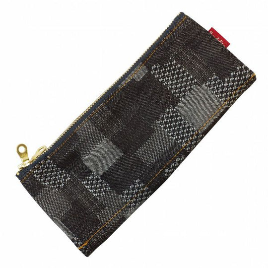 Luddite Pen/Pencil Case- Denim Patchwork