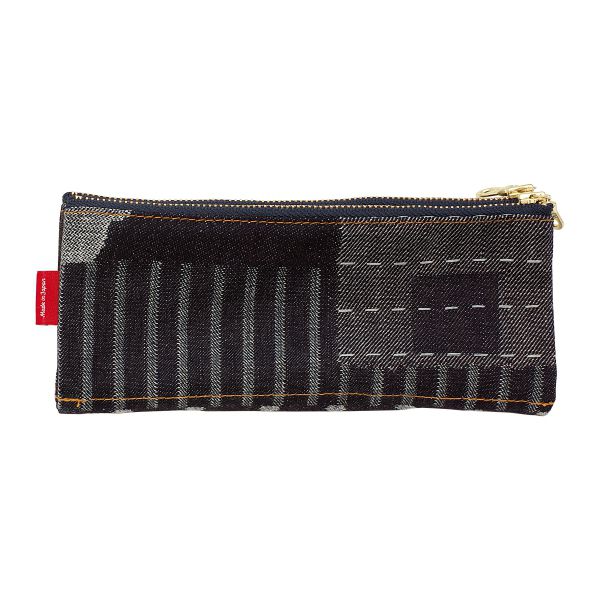Luddite Pen/Pencil Case- Random Denim Patchwork