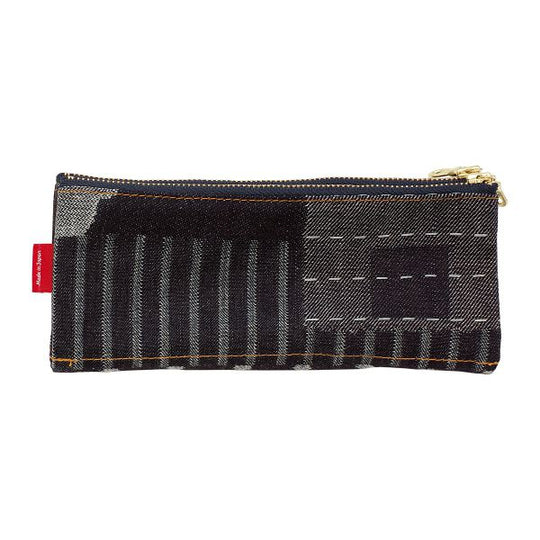 Luddite Pen/Pencil Case- Random Denim Patchwork