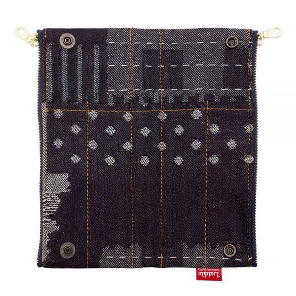 Luddite Pen/Pencil Case- Random Denim Patchwork
