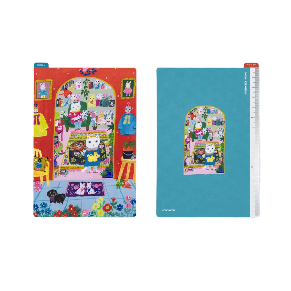 Hobonichi Accessories Yumi Kitagishi Pencil Board for A6 Size (In the Room)
