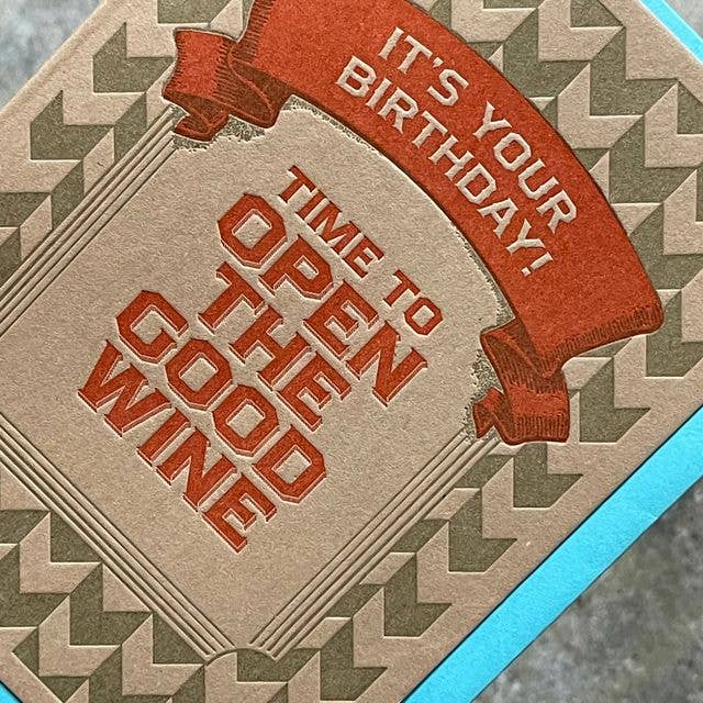 Card / Good Wine
