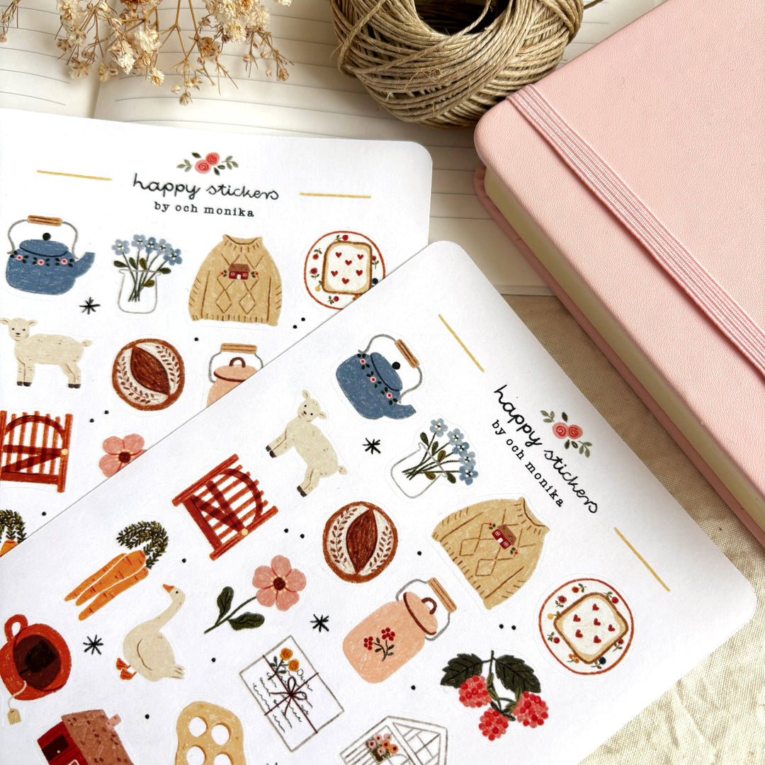Soft Life - Planner &amp; Journal Stickers | A6 Matte Paper