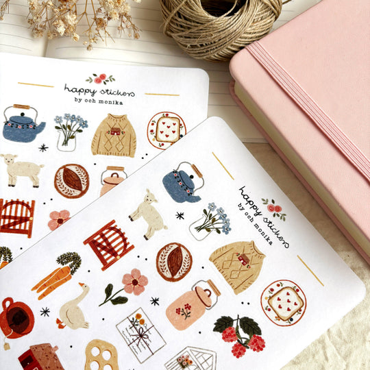 Soft Life - Planner &amp; Journal Stickers | A6 Matte Paper