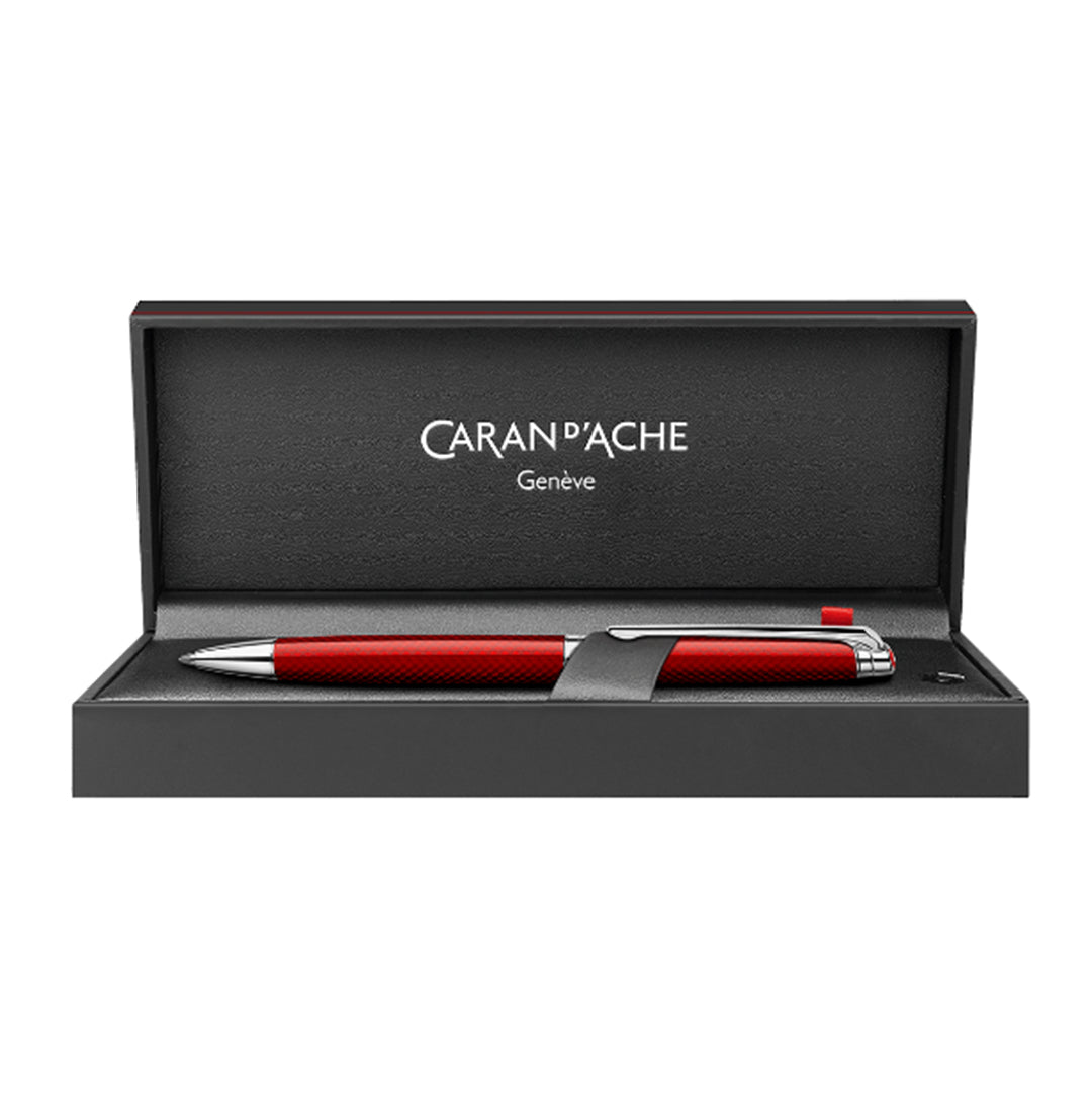 Caran d'Ache Rouge Carmin LEMAN™ SLIM Ballpoint Pen