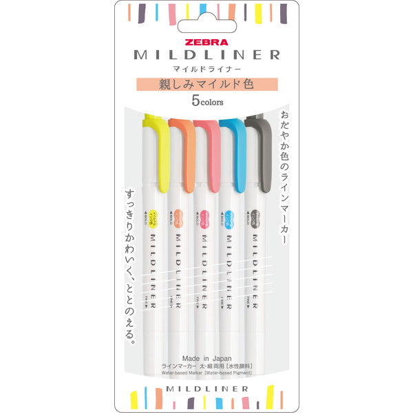 Zebra Midliner Marker Set