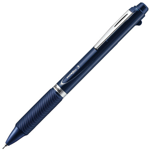 Pentel Energel 3 Color Ballpoint Pen 0.5mm - Dark Blue
