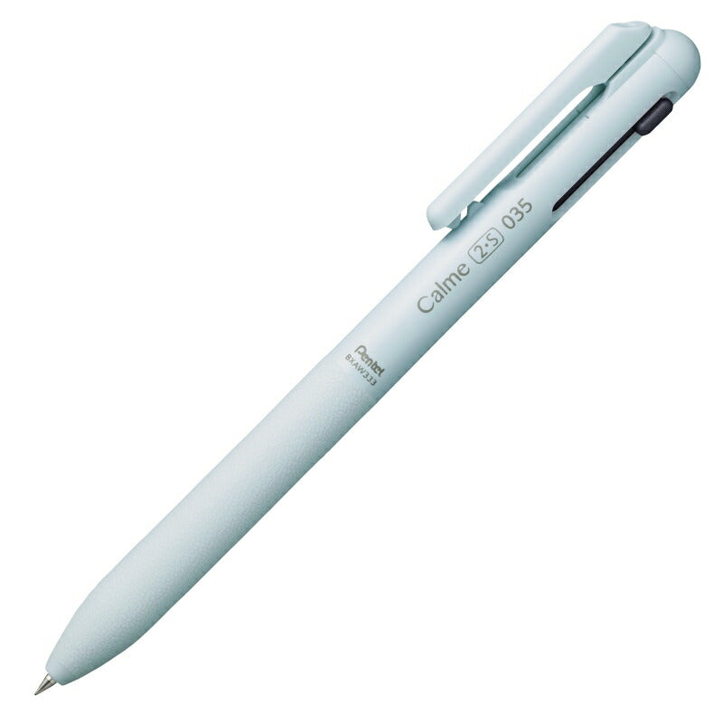 Pentel Calme Ballpoint Pen &amp; Pencil 0.3mm - Light Blue