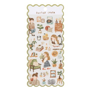 Mind Wave Sticker Routine Charm Interior