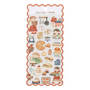 Mind Wave Sticker Routine Charm Cooking