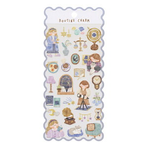 Mind Wave Sticker Routine Charm Night