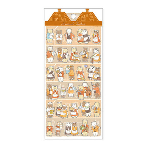 Mind Wave Sticker Animal Butler Bear
