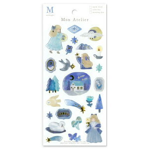Mind Wave Stickers - Monatoli Midnight