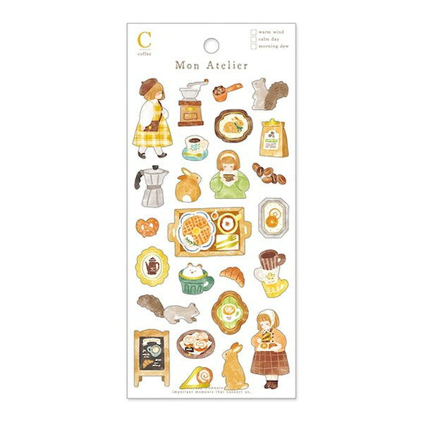 Mind Wave Stickers - Monatoli Coffee