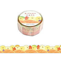 Mind Wave Washi Tape Piyoko-mame DieCut Good Night