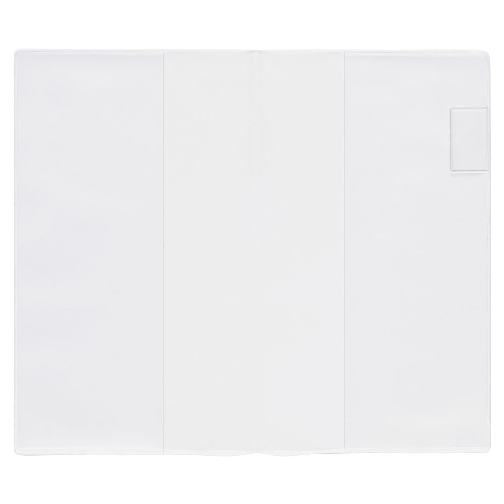 Midori Clear Plastic Notebook Cover - B6