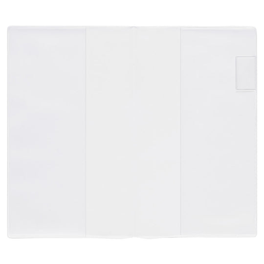 Midori Clear Plastic Notebook Cover - B6