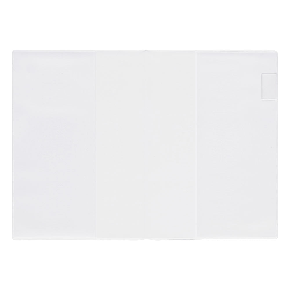 Midori Clear Plastic Notebook Cover- A5