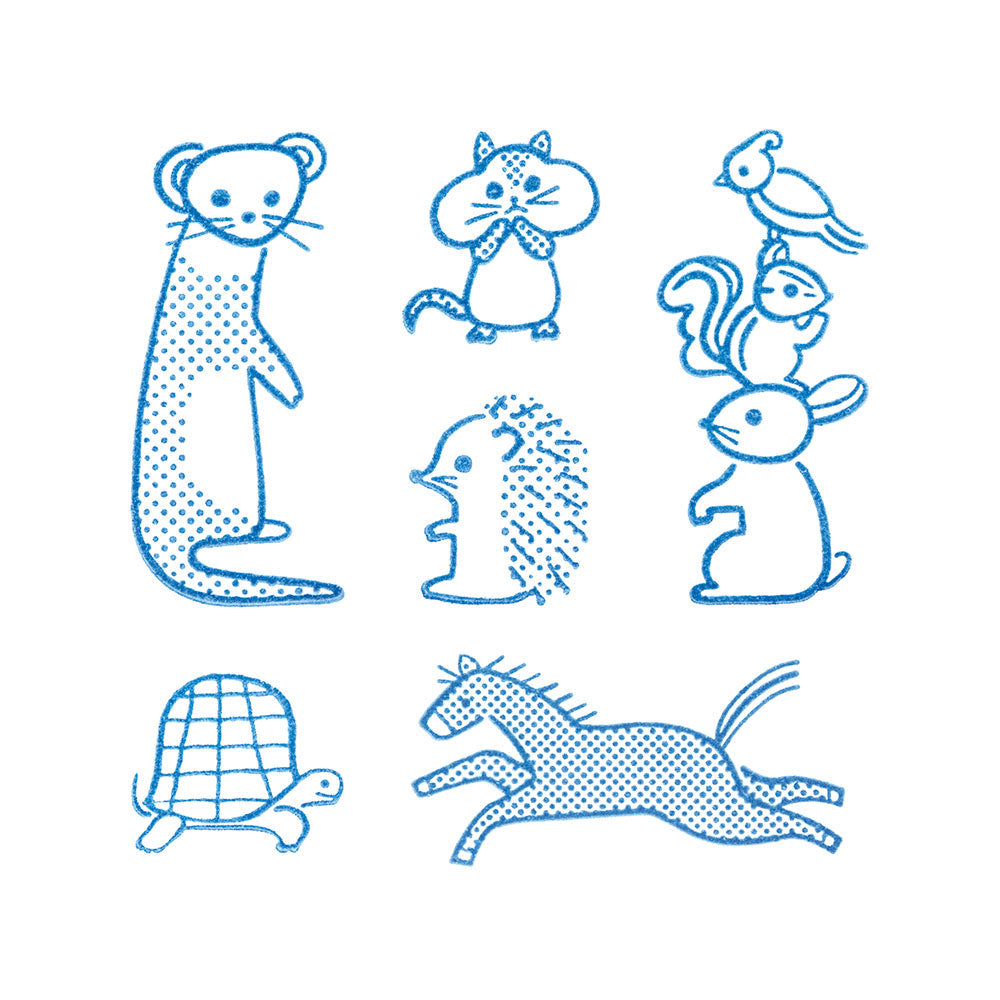 KORI JIRUSHI 6piece set Animal