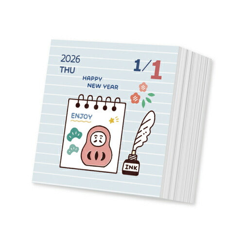Shinnippon  Eric Small Things Day-by-Day Square Calendar