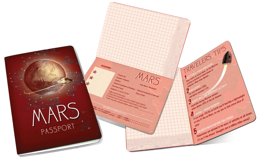 The Unemployed Philosophers Guild Notebook- Mars Passport
