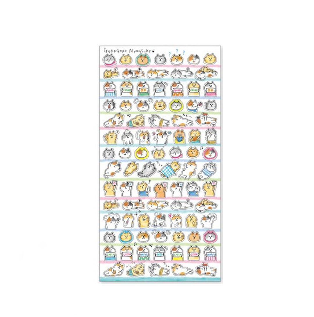 Mindwave Stickers Gorogoro Nyansuke Nyansuke&