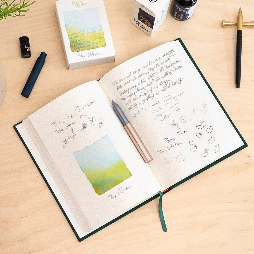 The Wren - Refillable Writing Pen - Iris
