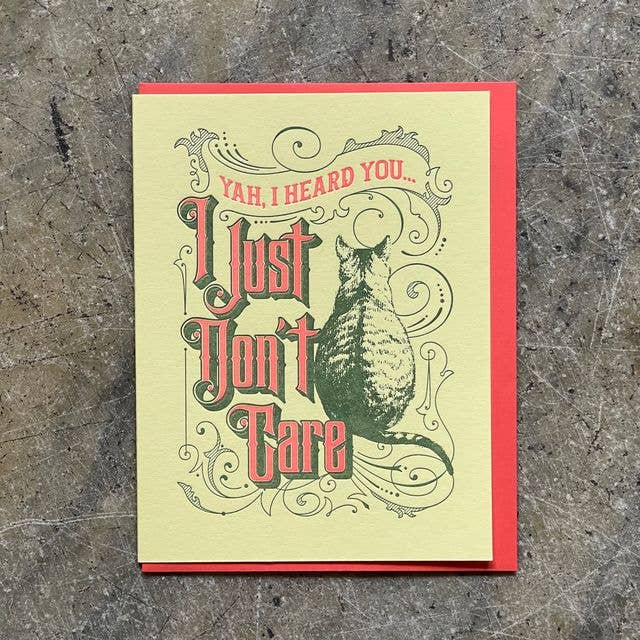 Card / I Just Don&
