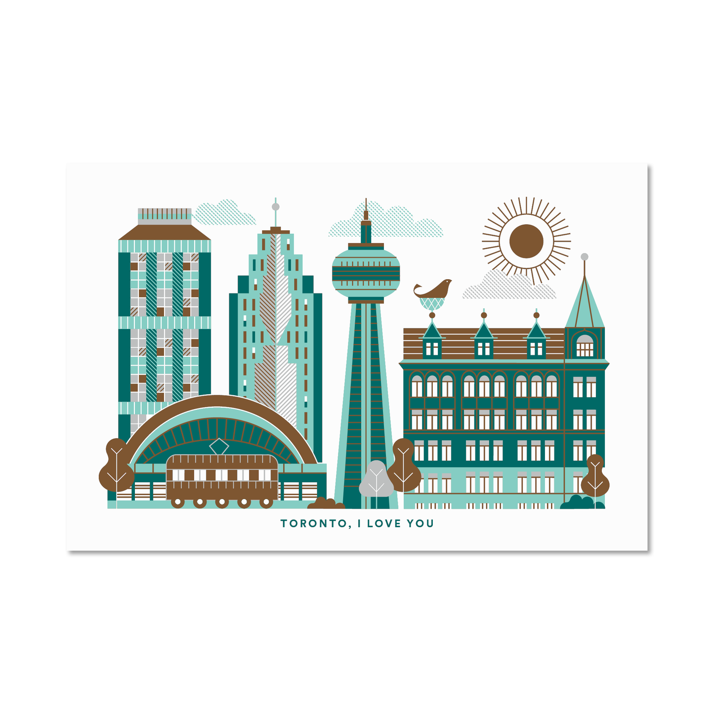 TORONTO, I LOVE YOU — Postcard