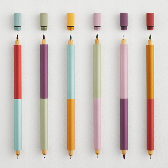 Lumos Pro - Colour Block: Sky Blue - Clementine / Single Tip