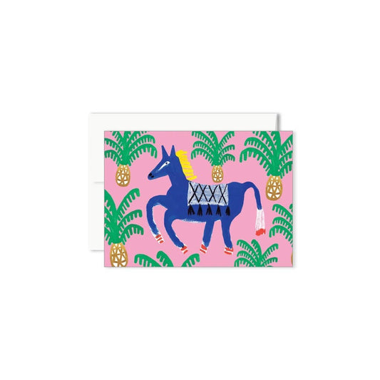 CHEVAL ROYAL — Miniature Greeting Card