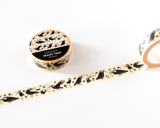 Crow Pattern Washi Tape