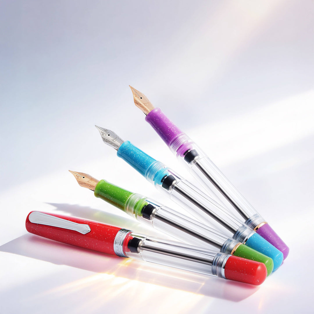 Nahvalur Original Plus Lavender Fountain Pen: Broad
