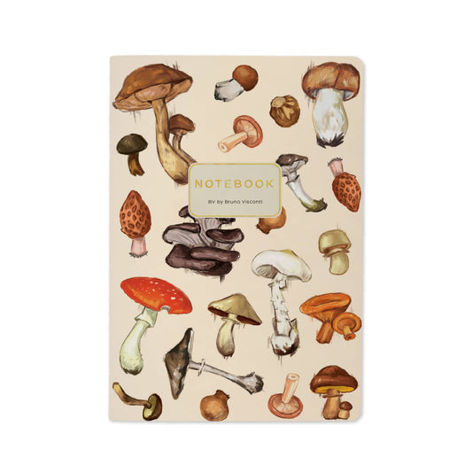 Bruno Visconti- Mushrooms on White 