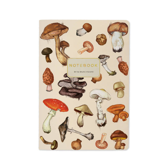 Bruno Visconti- Mushrooms on White 