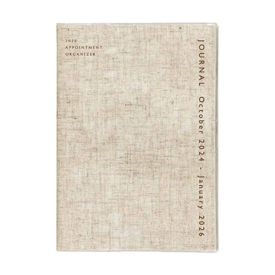 2026 Monthly Planner Coton A5- Linen