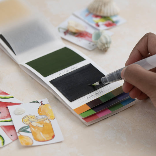 Viviva Colors Spring Colorsheets - 16 Handmade Watercolors