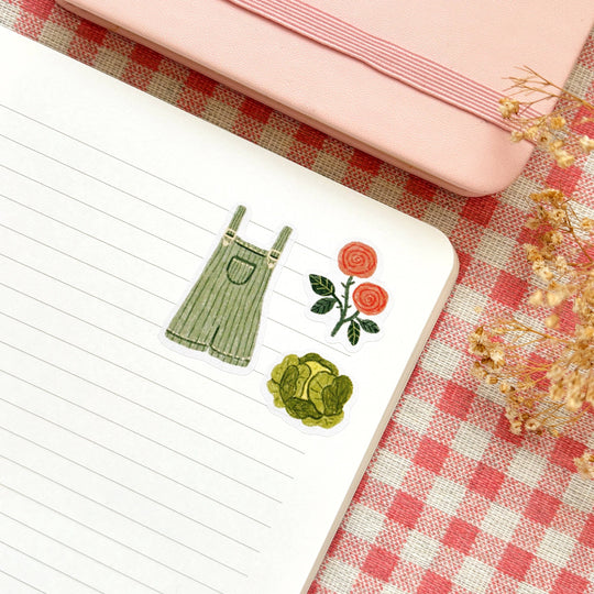 In The Garden - Planner &amp; Journal Stickers | A6 Matte Paper