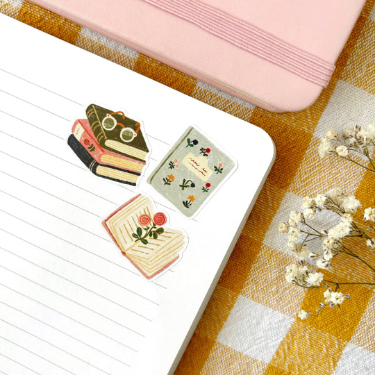 Book Lover  - Planner &amp; Journal Stickers | A6 Matte Paper