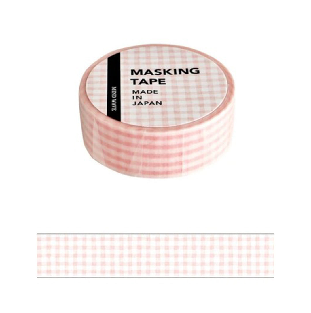 Mind Wave Masking Tape Pattern Check 18