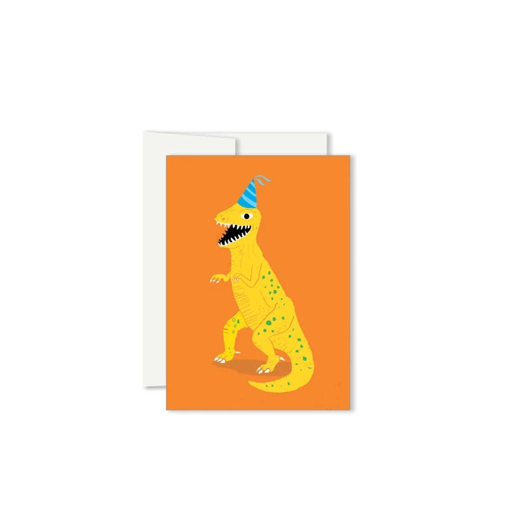 DINO — Miniature Greeting Card