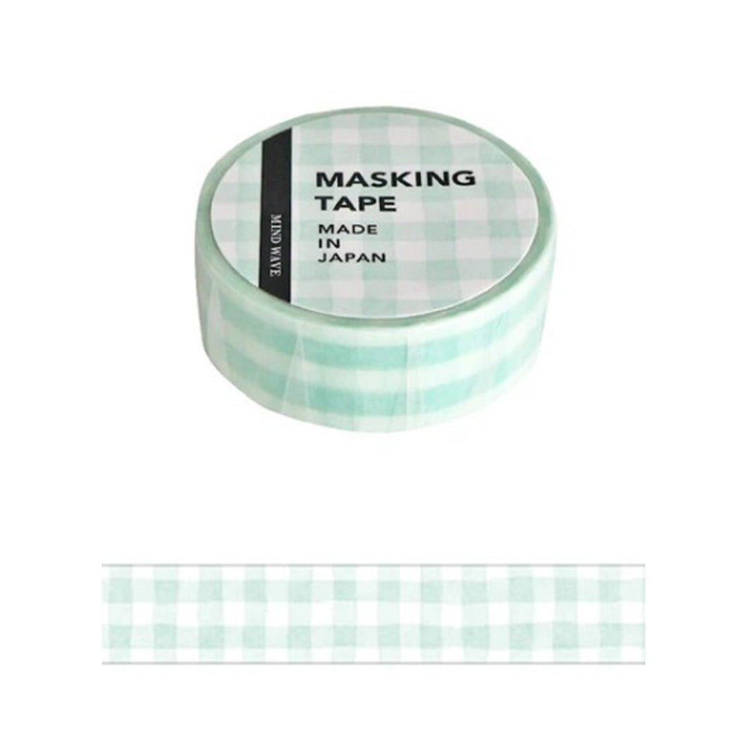 Mind Wave Masking Tape Pattern Check 19