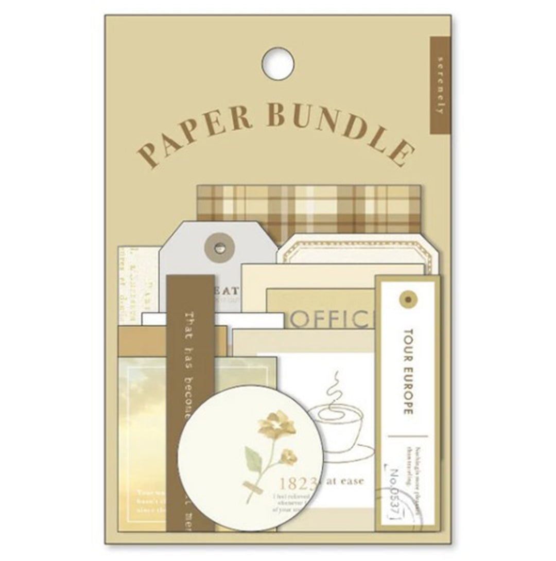 Mind Wave Sticker Paper Bundle Ocher