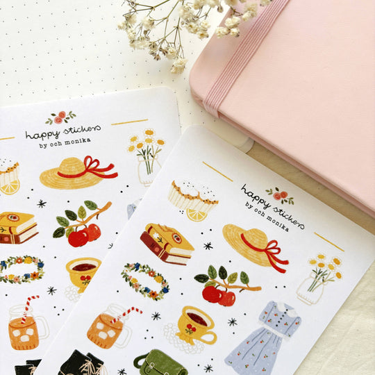 Late Summer - Planner &amp; Journal Stickers | A6 Matte Paper