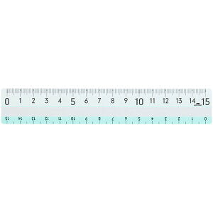 Raymay Fuji Ruler Colour 15cm - Green