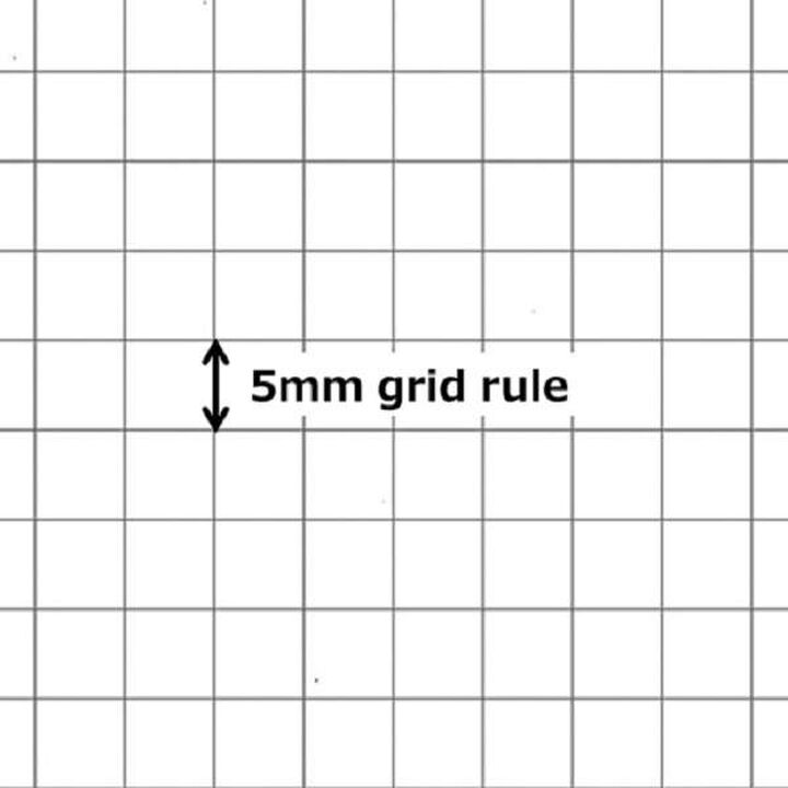 Kokuyo Campus Notebook 5mm Square Grid 80 Sheets- Black