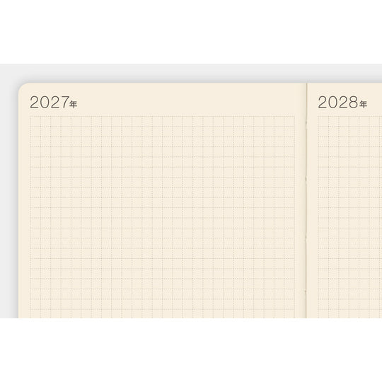 Hobonichi  │  5-Year Techo Japanese Book (2027-2031) A6