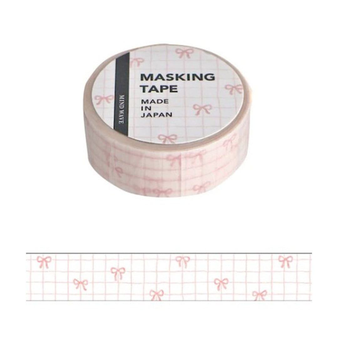 Mind Wave Masking Tape Pattern Check 23