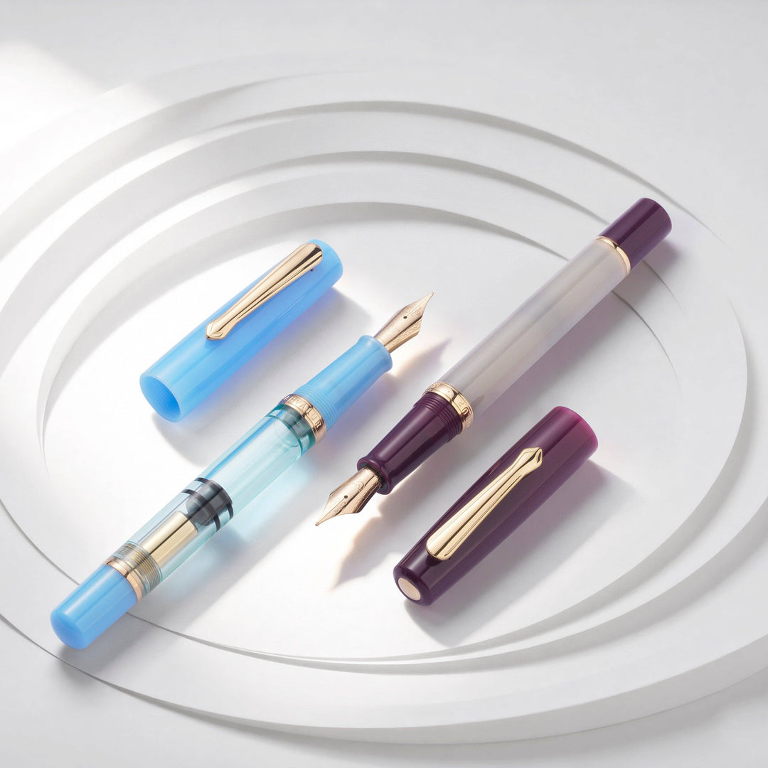 Nahvalur Original Blue Lagoon Fountain Pen: Medium